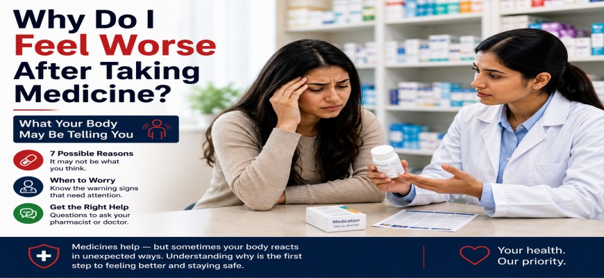 Why Do I Feel Worse After Taking Medicine? What Your Body May Be Telling You